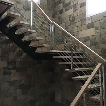metal stairs